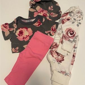 4 Piece Baby Girl Bundle